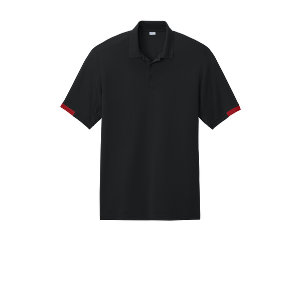 Sport-Tek® Club Colorblock Recycled Poly Men's Polo
