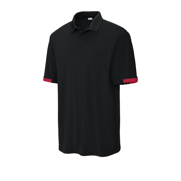Sport-Tek® Club Colorblock Recycled Poly Men's Polo