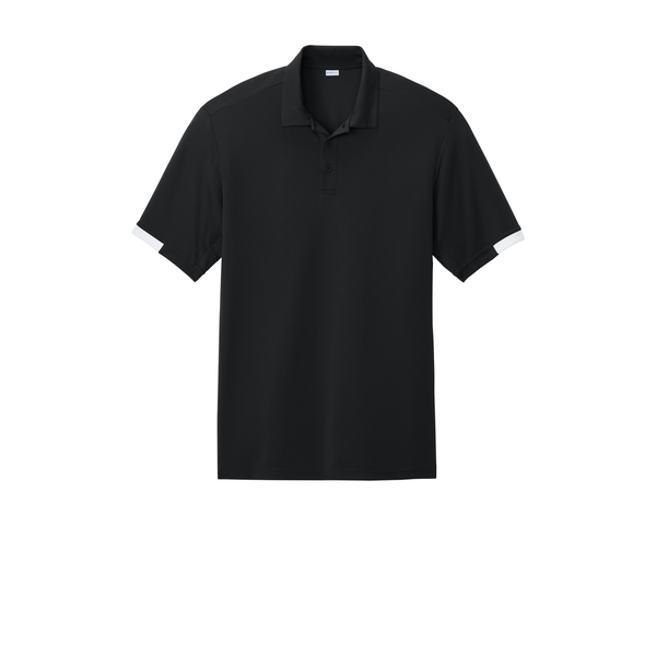 Sport-Tek® Club Colorblock Recycled Poly Men's Polo