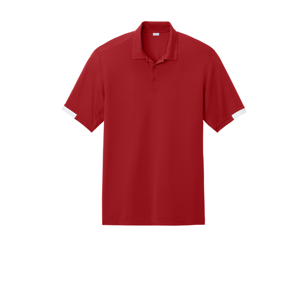 Sport-Tek® Club Colorblock Recycled Poly Men's Polo