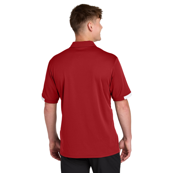 Sport-Tek® Club Colorblock Recycled Poly Men's Polo