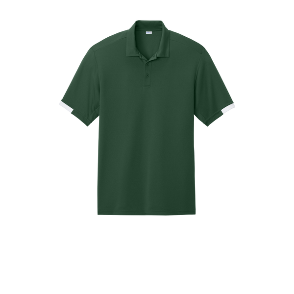 Sport-Tek® Club Colorblock Recycled Poly Men's Polo