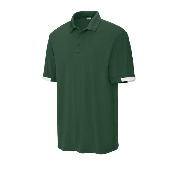 Sport-Tek® Club Colorblock Recycled Poly Men's Polo