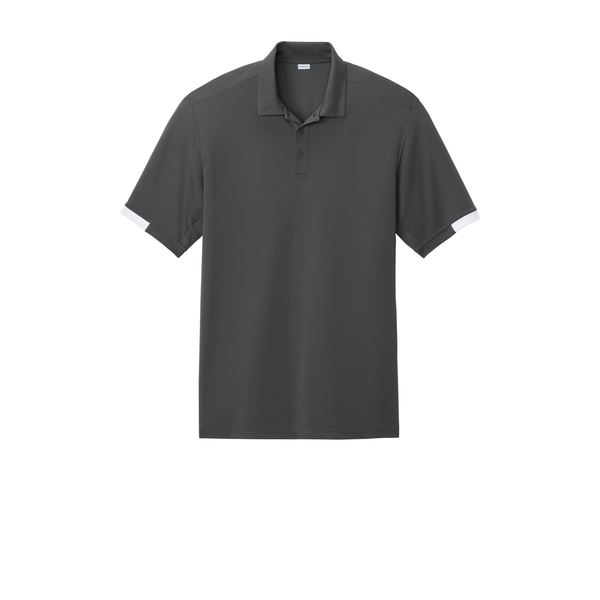 Sport-Tek® Club Colorblock Recycled Poly Men's Polo