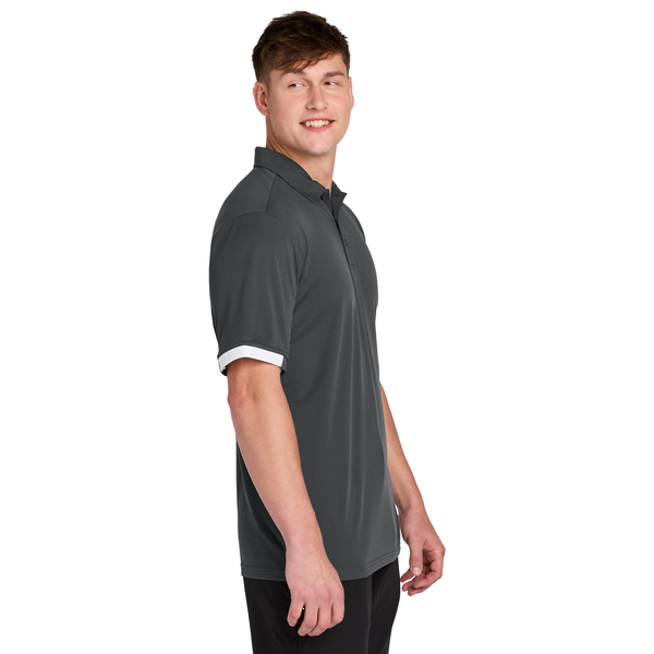 Sport-Tek® Club Colorblock Recycled Poly Men's Polo
