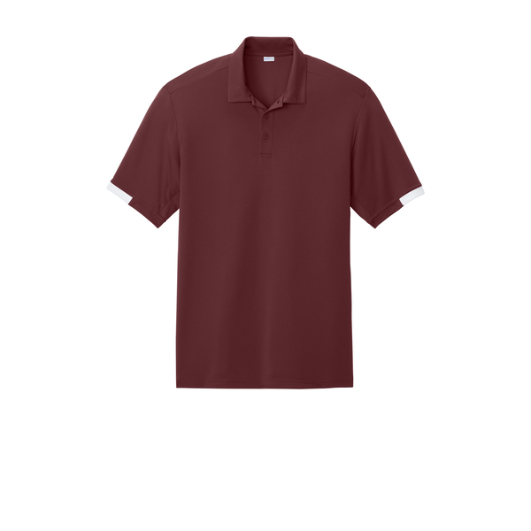Sport-Tek® Club Colorblock Recycled Poly Men's Polo