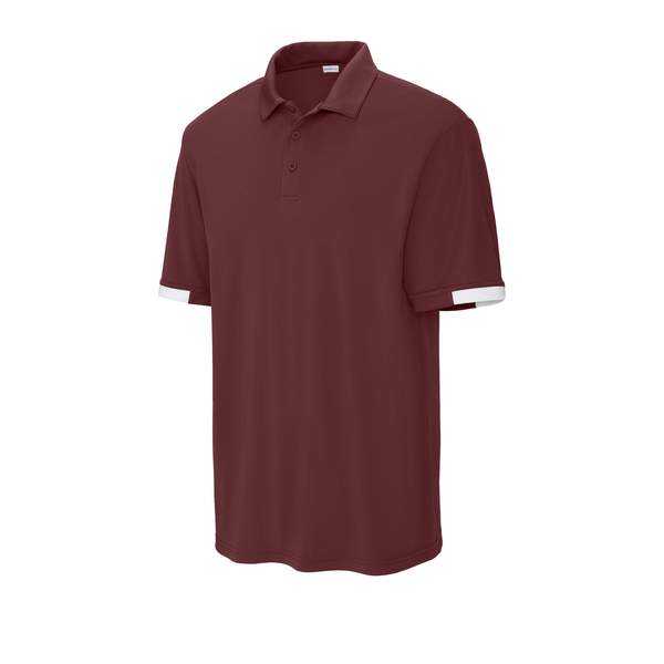 Sport-Tek® Club Colorblock Recycled Poly Men's Polo