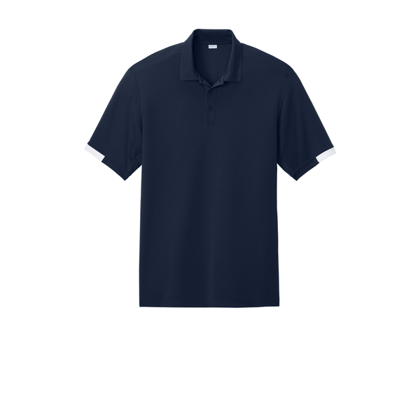 Sport-Tek® Club Colorblock Recycled Poly Men's Polo