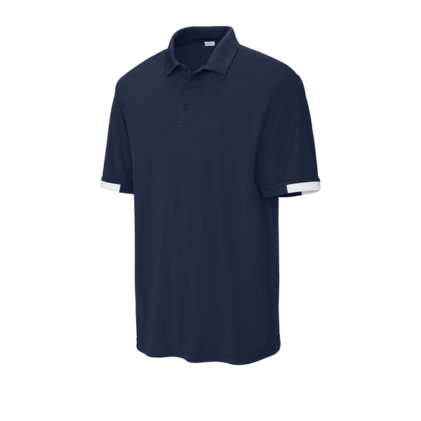 Sport-Tek® Club Colorblock Recycled Poly Men's Polo