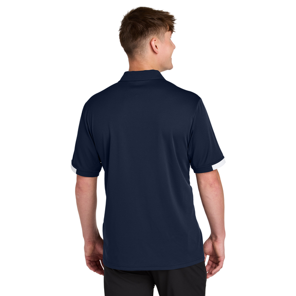 Sport-Tek® Club Colorblock Recycled Poly Men's Polo