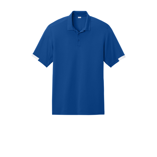 Sport-Tek® Club Colorblock Recycled Poly Men's Polo