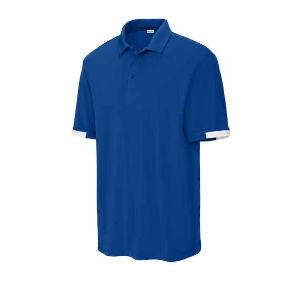 Sport-Tek® Club Colorblock Recycled Poly Men's Polo