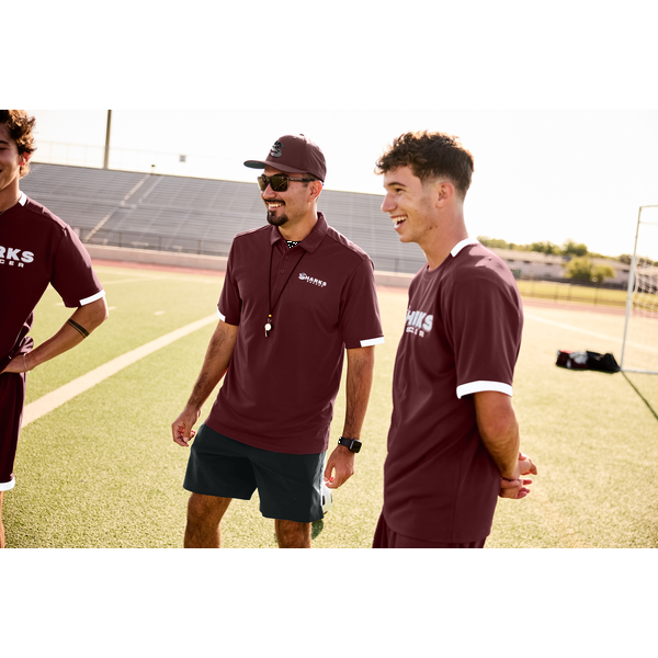 Sport-Tek® Club Colorblock Recycled Poly Men's Polo