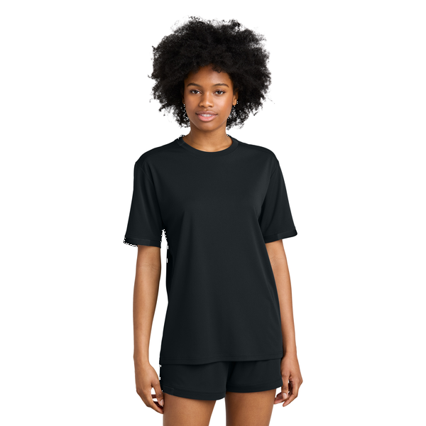 Sport-Tek® Club Recycled Poly Short Sleeve Unisex Crew Tee