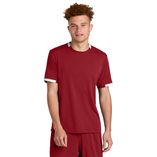 Sport-Tek® Club Recycled Poly Short Sleeve Unisex Crew Tee