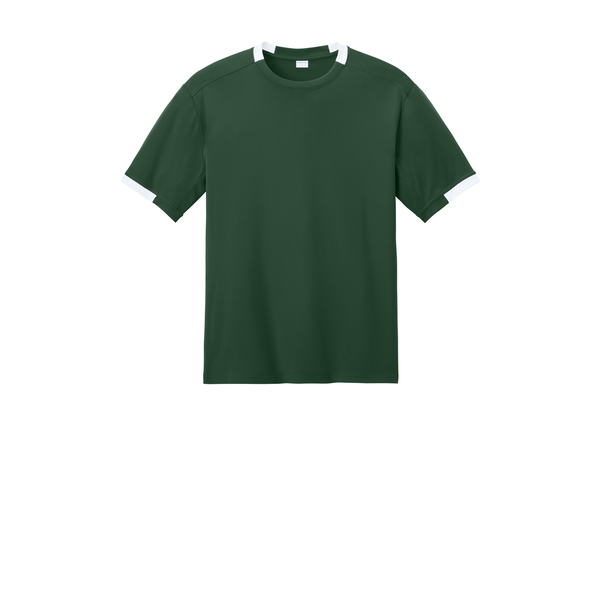Sport-Tek® Club Recycled Poly Short Sleeve Unisex Crew Tee