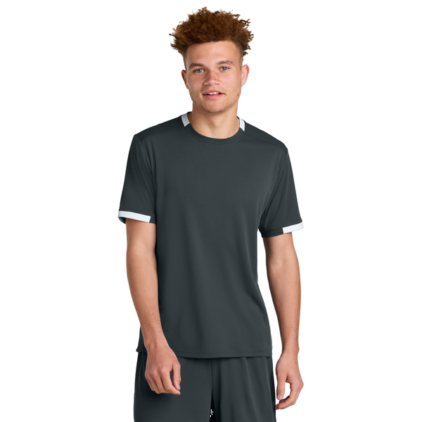 Sport-Tek® Club Recycled Poly Short Sleeve Unisex Crew Tee