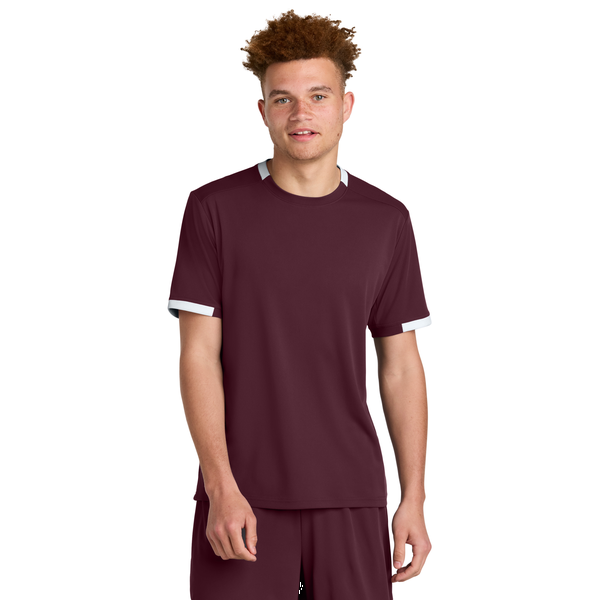 Sport-Tek® Club Recycled Poly Short Sleeve Unisex Crew Tee