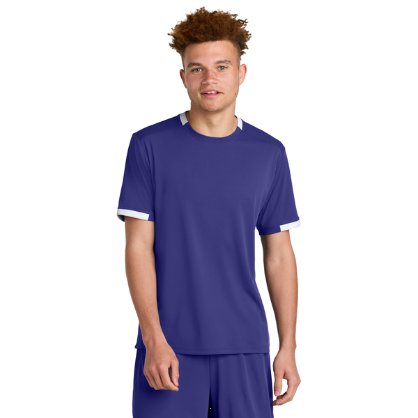 Sport-Tek® Club Recycled Poly Short Sleeve Unisex Crew Tee