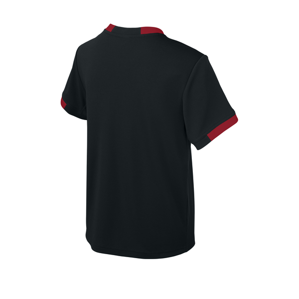 Sport-Tek® Club Recycled Poly Short Sleeve Youth Crew Tee