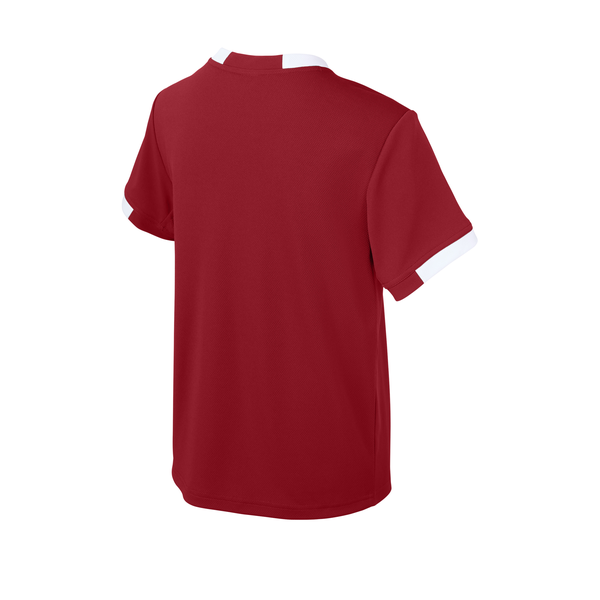 Sport-Tek® Club Recycled Poly Short Sleeve Youth Crew Tee