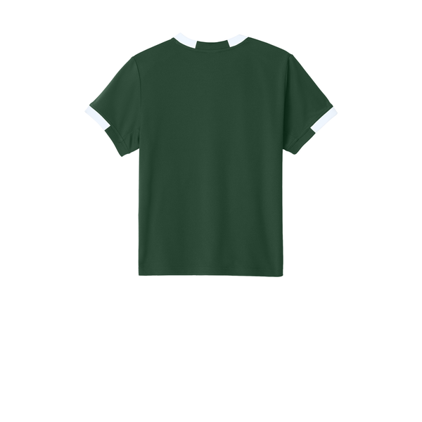 Sport-Tek® Club Recycled Poly Short Sleeve Youth Crew Tee