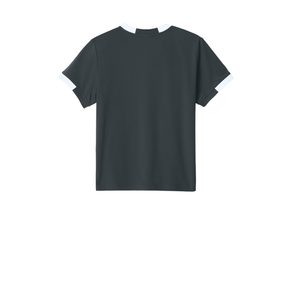 Sport-Tek® Club Recycled Poly Short Sleeve Youth Crew Tee