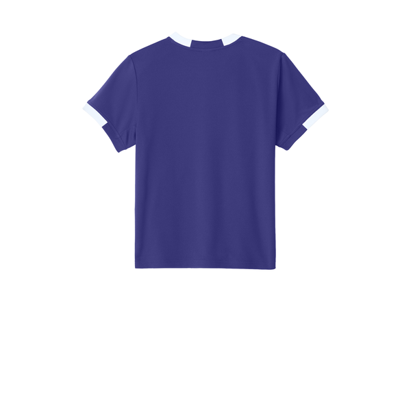 Sport-Tek® Club Recycled Poly Short Sleeve Youth Crew Tee