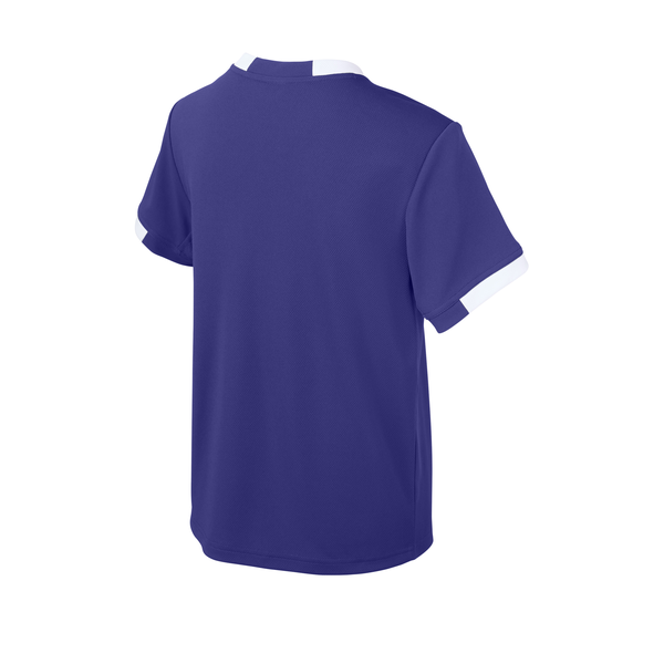 Sport-Tek® Club Recycled Poly Short Sleeve Youth Crew Tee