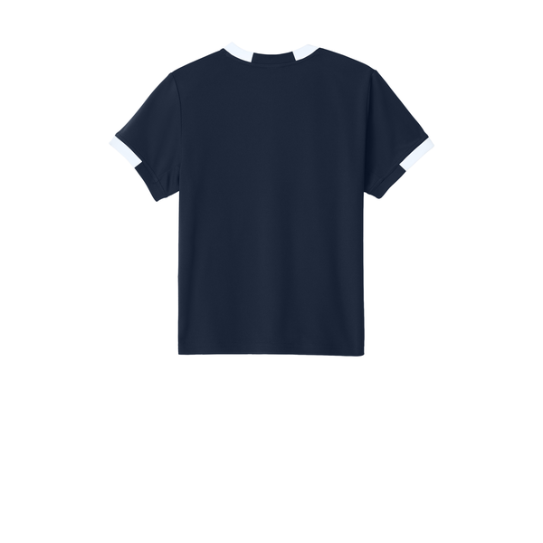 Sport-Tek® Club Recycled Poly Short Sleeve Youth Crew Tee