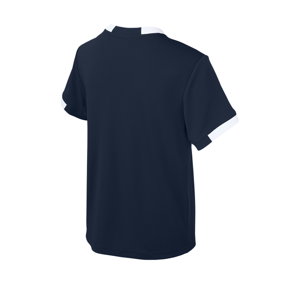 Sport-Tek® Club Recycled Poly Short Sleeve Youth Crew Tee