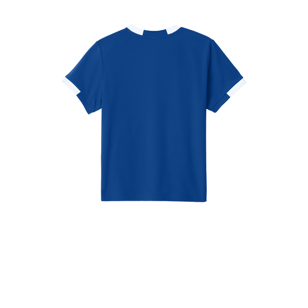 Sport-Tek® Club Recycled Poly Short Sleeve Youth Crew Tee