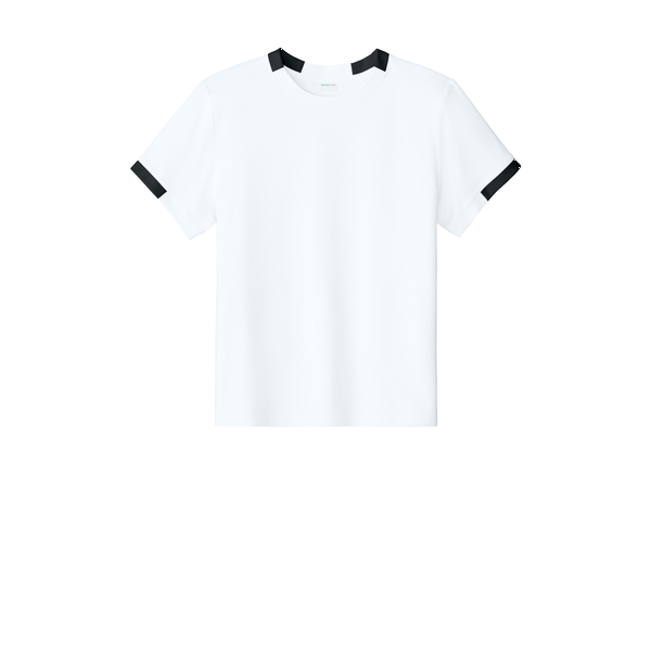 Sport-Tek® Club Recycled Poly Short Sleeve Youth Crew Tee