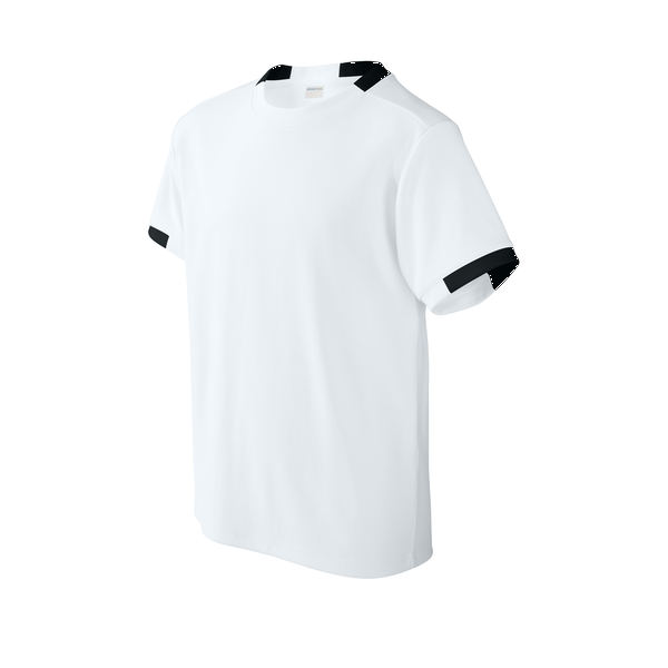 Sport-Tek® Club Recycled Poly Short Sleeve Youth Crew Tee