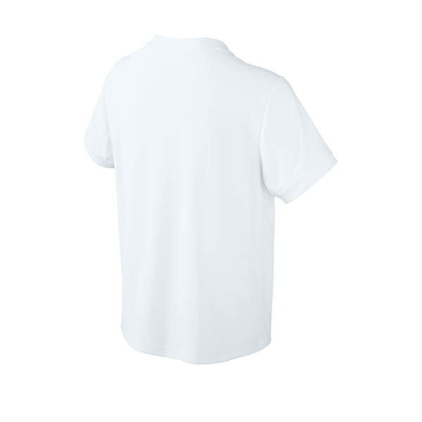 Sport-Tek® Club Recycled Poly Short Sleeve Youth Crew Tee