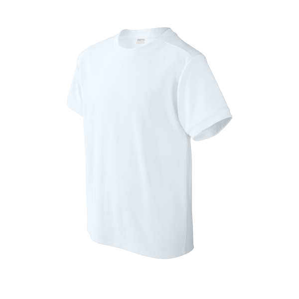 Sport-Tek® Club Recycled Poly Short Sleeve Youth Crew Tee