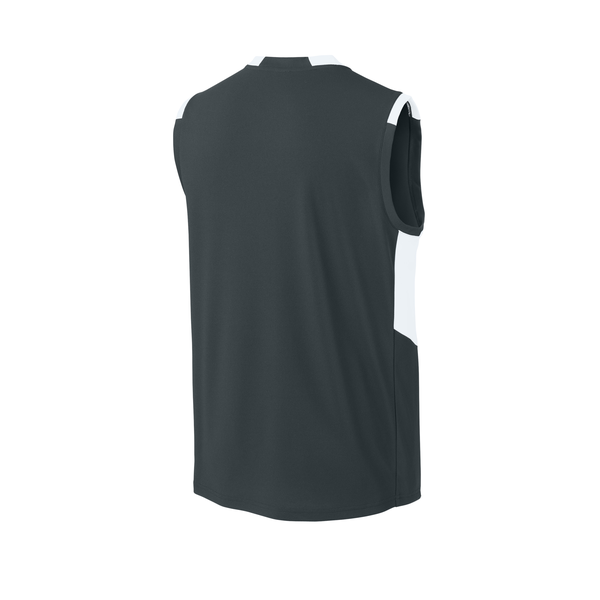 Sport-Tek® Club Recycled Poly Sleeveless Men's V-Neck Tank