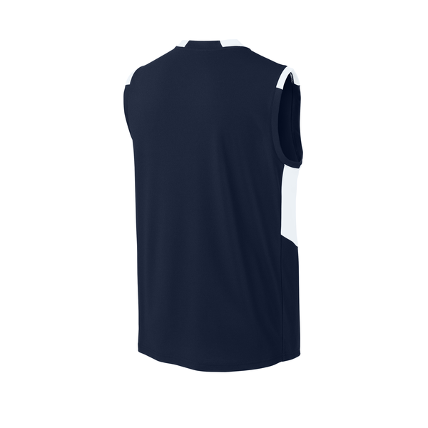 Sport-Tek® Club Recycled Poly Sleeveless Men's V-Neck Tank