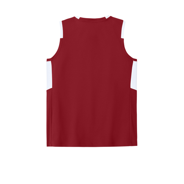 Sport-Tek® Club Recycled Poly Sleeveless Ladies' V-Neck Tank