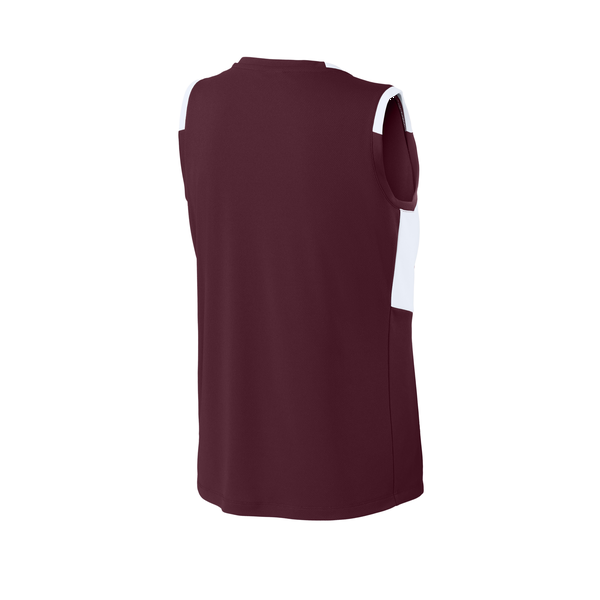 Sport-Tek® Club Recycled Poly Sleeveless Ladies' V-Neck Tank