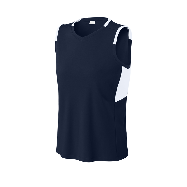 Sport-Tek® Club Recycled Poly Sleeveless Ladies' V-Neck Tank