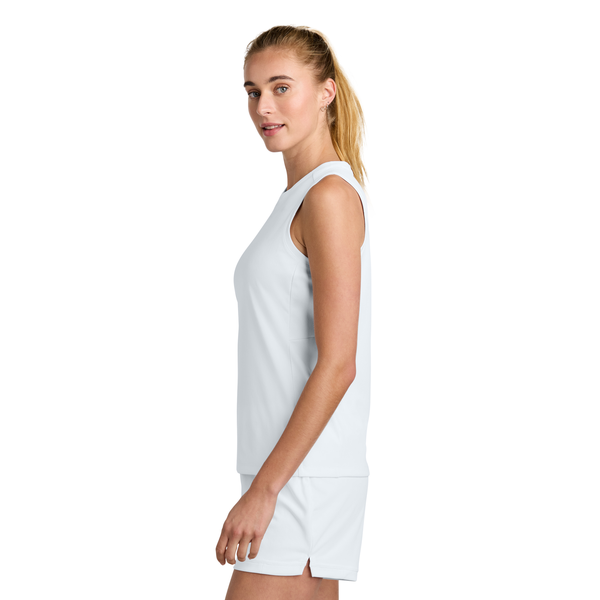Sport-Tek® Club Recycled Poly Sleeveless Ladies' V-Neck Tank