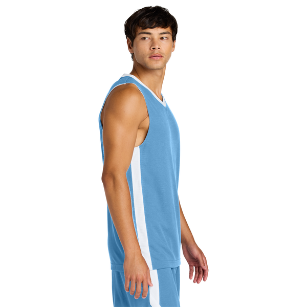 Sport-Tek® Rival Poly Closed-Hole Mesh Basketball Reversible Unisex Jersey