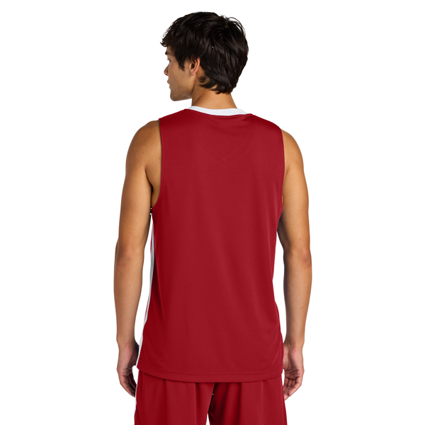 Sport-Tek® Rival Poly Closed-Hole Mesh Basketball Reversible Unisex Jersey