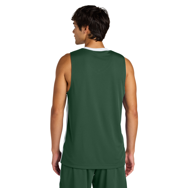 Sport-Tek® Rival Poly Closed-Hole Mesh Basketball Reversible Unisex Jersey