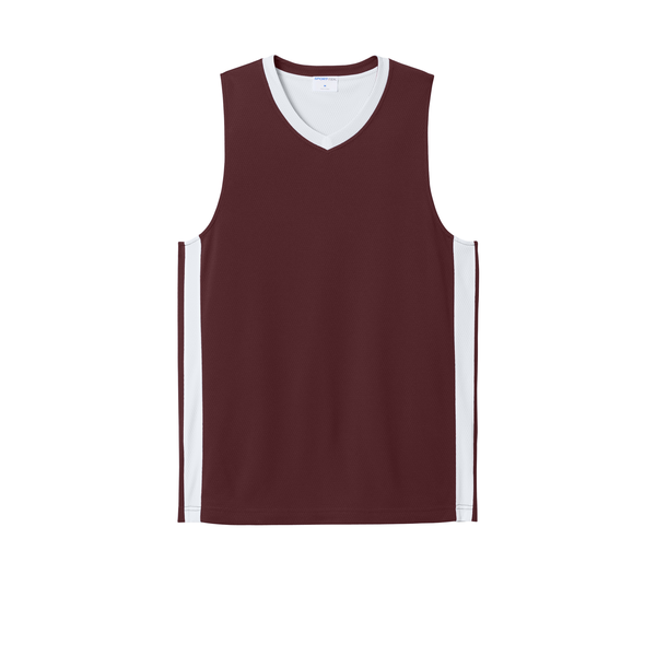 Sport-Tek® Rival Poly Closed-Hole Mesh Basketball Reversible Unisex Jersey