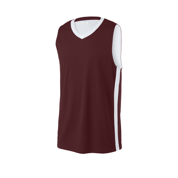 Sport-Tek® Rival Poly Closed-Hole Mesh Basketball Reversible Unisex Jersey