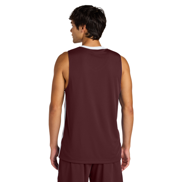 Sport-Tek® Rival Poly Closed-Hole Mesh Basketball Reversible Unisex Jersey
