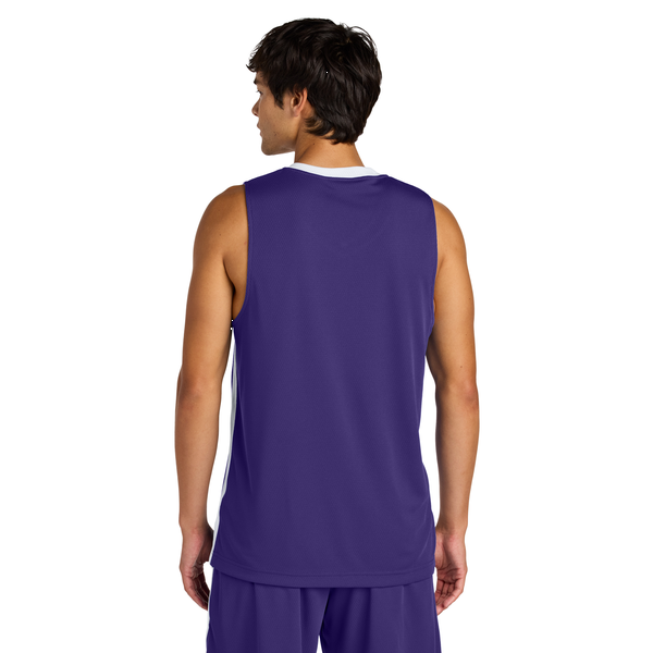 Sport-Tek® Rival Poly Closed-Hole Mesh Basketball Reversible Unisex Jersey