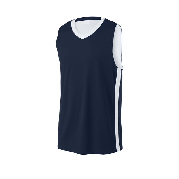 Sport-Tek® Rival Poly Closed-Hole Mesh Basketball Reversible Unisex Jersey